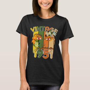 Vintag Made in 1951 72. Geburtstag 72 Jahre alt Re T-Shirt