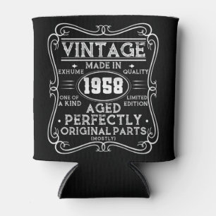 Vintag Made in 1958 Retro Classic Dosenkühler