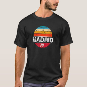 Vintag Madrid Spanien Souvenir T-Shirt