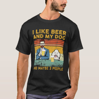 Vintag mag ich Bier und meinen Hund und vielleicht T-Shirt