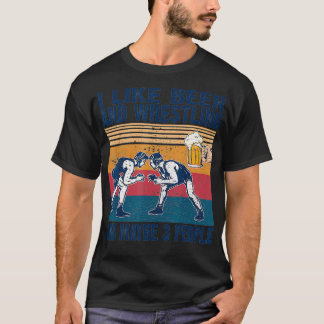 Vintag mag ich Bier und Wrestling und vielleicht 3 T-Shirt