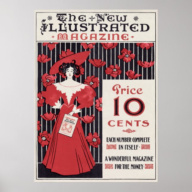 Vintag Magazine Ad Poster (Vorne)