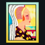 Vintag Magazine Cover Lady (Art Deco) Poster<br><div class="desc">Wenn Sie sich für den Download entscheiden, macht Ihr Walgreen Store Platinenplakate aus Ihrem Download in verschiedene Größen und in verschiedenen Texturen zu einem sehr guten Preis. Manchmal mit einem Rabatt. Ein Tipp von meinem US-Freund. Für Großbritannien siehe "Digital Printing" online. Dieses Bild war ein Vintages Titelblatt der 1920er Jahre....</div>