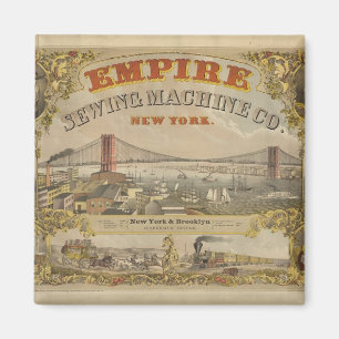 Vintag Magnet New York