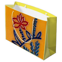 Vintag Mah Jongg Blume Geschenktaschen