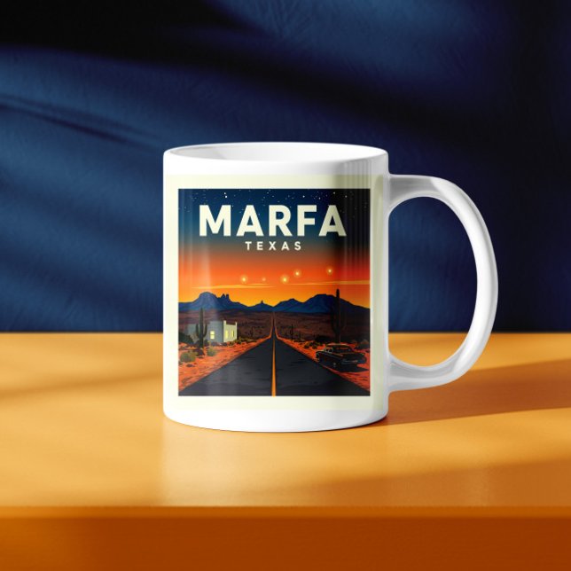 Vintag Marfa Texas Kaffeetasse (Von Creator hochgeladen)