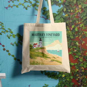 Vintag Martha's Vineyard Massachusetts Tragetasche