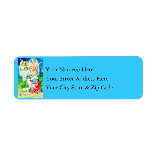 Vintag Mary Jesus and Angels (Vorne)