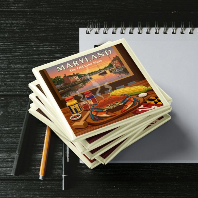 Vintag Maryland Magnet (Von Creator hochgeladen)