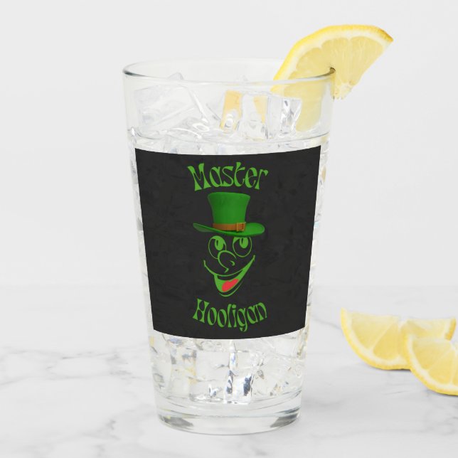 Vintag Master Hooligan Irish Party Glas (Rückseite Ice)