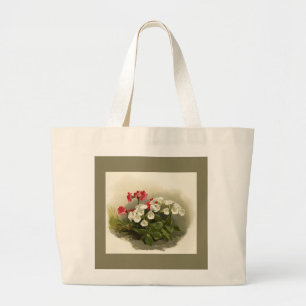 Vintag Meadow Primrose Jumbo Tote Bag Stoffbeutel