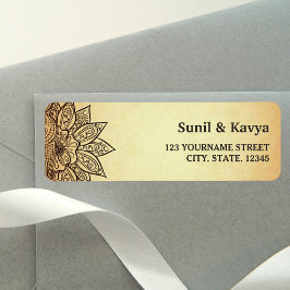 Vintag Mehendi Henna Indian Wedding