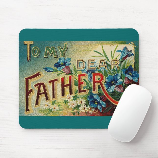 Vintag Mein lieber Vater Mousepad (Mit Mouse)