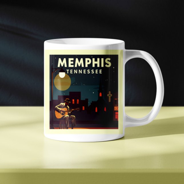 Vintag Memphis Tennessee Kaffeetasse (Von Creator hochgeladen)