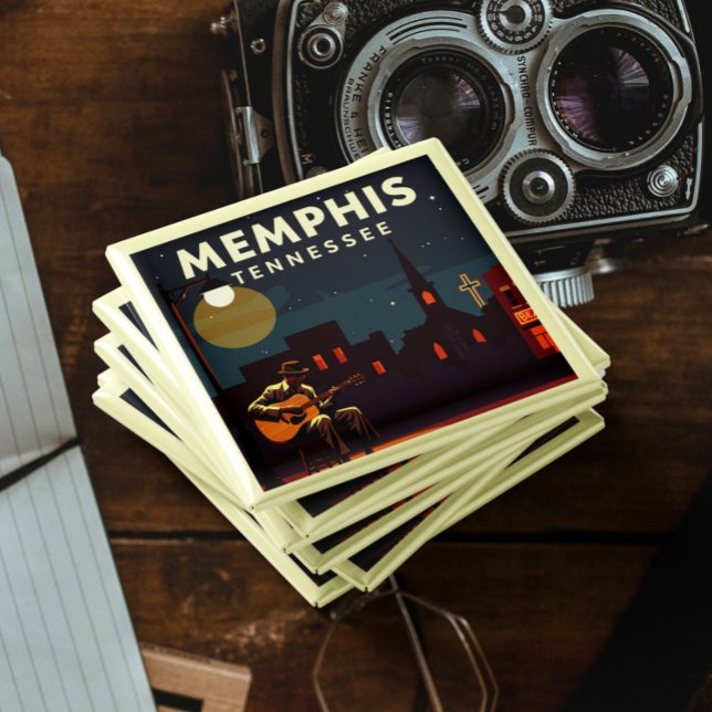 Vintag Memphis Tennessee Magnet (Von Creator hochgeladen)