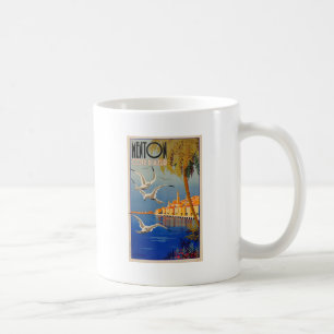 Vintag Menton CoTe D'azur Kaffeetasse