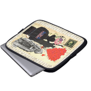 Vintag Merica Laptopschutzhülle