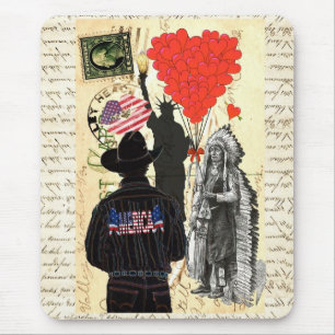 Vintag Merica Mousepad