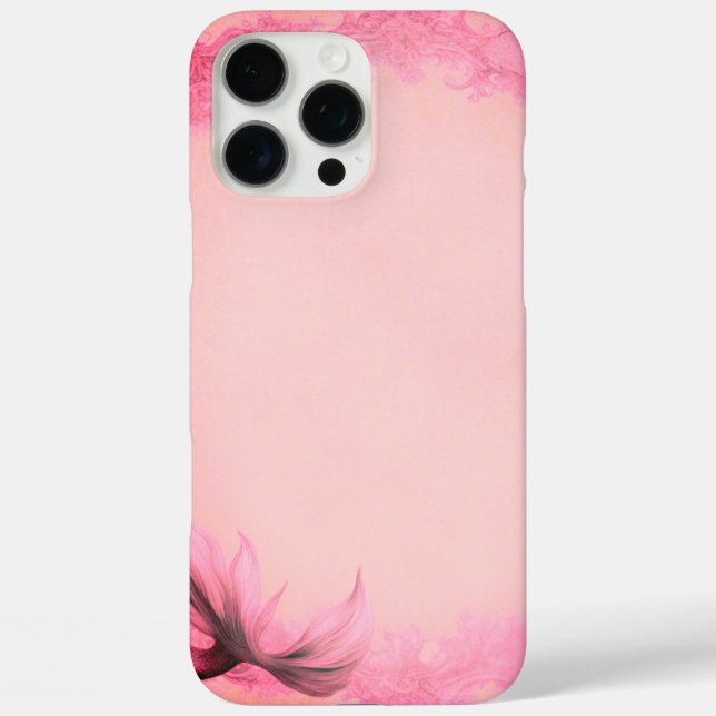 Vintag Mermaid iPhone 16 Pro Max Hülle (Rückseite)