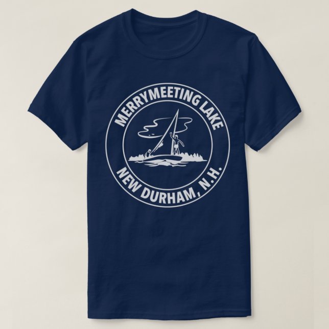Vintag Merrymeeting Lake Graphic T-Shirt (Design vorne)