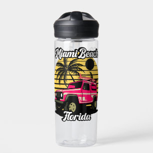 Vintag Miami Beach Florida Trinkflasche