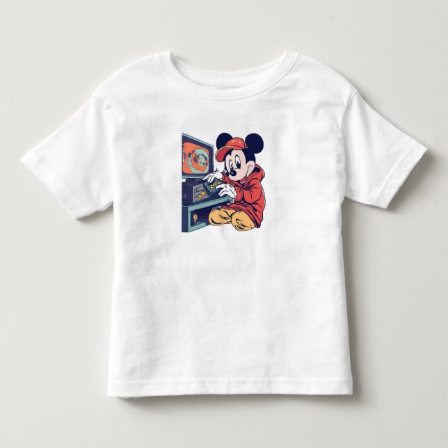 Vintag Mickey Kleinkind T-shirt (Vorderseite)