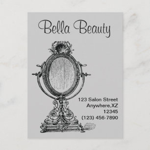 Vintag Mirror Postkarte