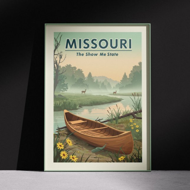 Vintag Missouri Poster (Von Creator hochgeladen)