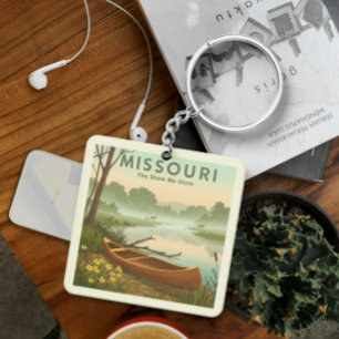 Vintag Missouri Schlüsselanhänger