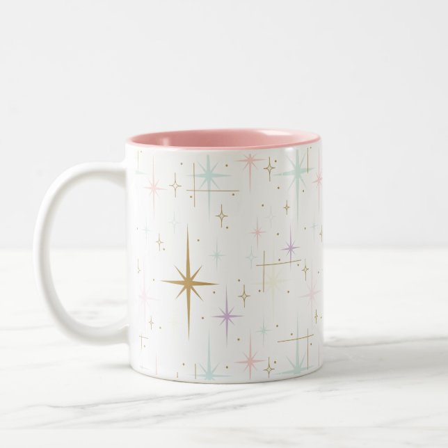 Vintag Mod Zweifarbige Tasse (Links)