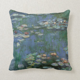Vintag Monet Water Lilies Kissen