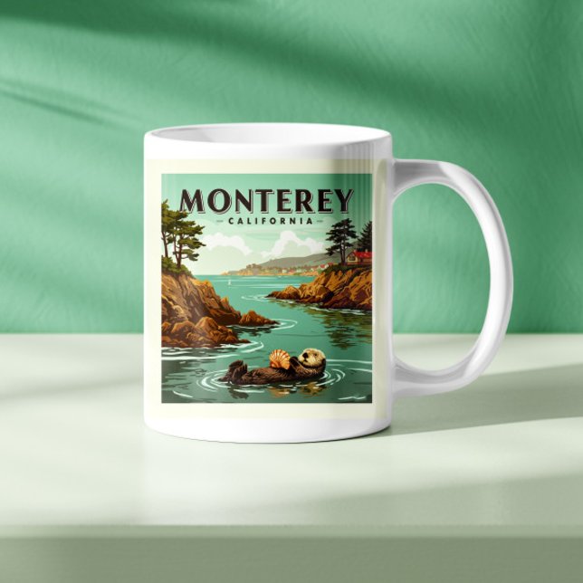 Vintag Monterey California Kaffeetasse (Von Creator hochgeladen)