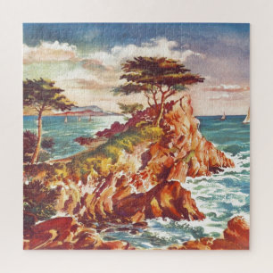 Vintag Monterey Coastline Californien Tourismus US