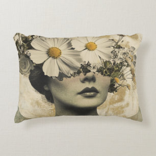 Vintag Moonlit - Boho Vintag Elegante Dekokissen