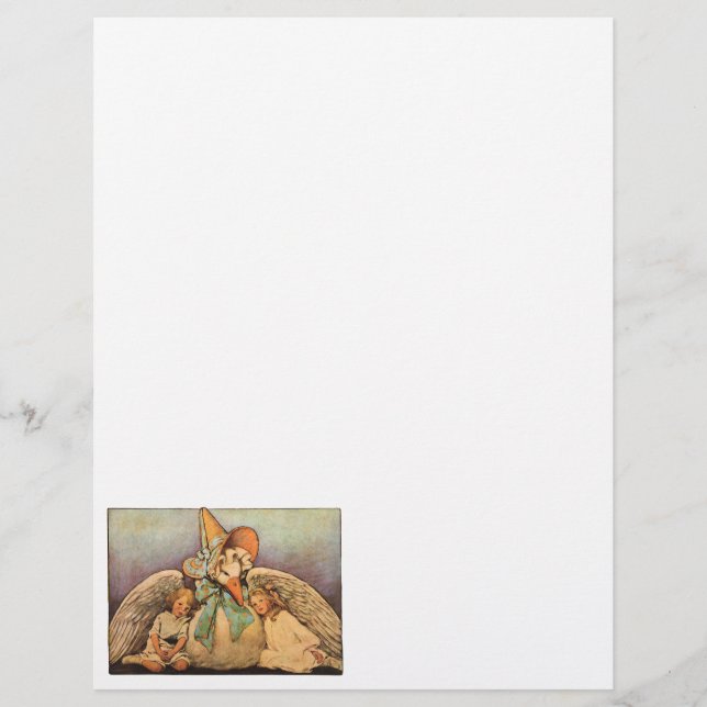 Vintag Mother Goose Children Jessie Willcox Smith Flyer (Vorne)