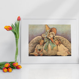 Vintag Mother Goose Children Jessie Willcox Smith Poster