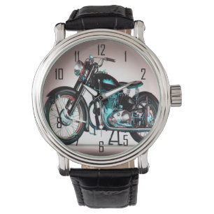 Vintag MoTORCyCLE Armbanduhr