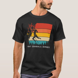 Vintag Mount Kinabalu Borneo Rock Kletterparadies T-Shirt