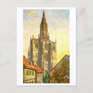 Vintag Munster in Konstanz, Deutschland Postkarte