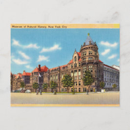 Vintag, Museum für Naturgeschichte, New York Postkarte