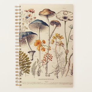 Vintag Mushroom Naturalist Planer