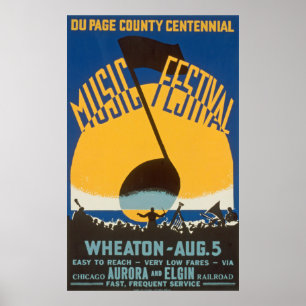 Vintag Music Festival Poster