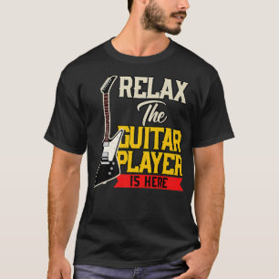 Vintag Music Relax Gitarre Player String Instrumen T-Shirt