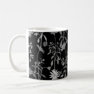 Vintag: nahtloser Einladungshintergrund. Kaffeetasse