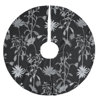 Vintag: nahtloser Einladungshintergrund. Polyester Weihnachtsbaumdecke