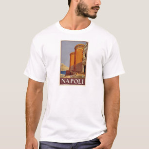 Vintag Napoli Italia Neapel Italien Reisen T-Shirt