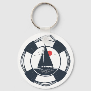 Vintag Nave Saling Schlüsselanhänger
