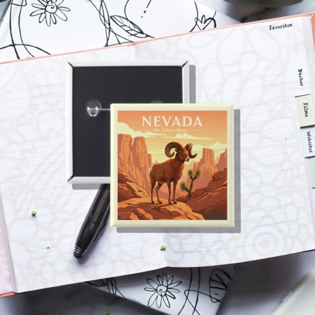 Vintag Nevada Button (Von Creator hochgeladen)
