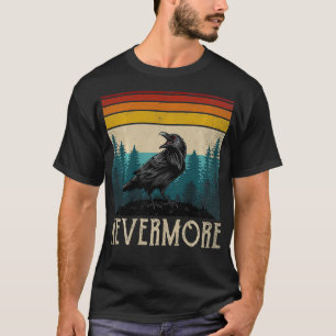 Vintag Nevermore Apparel Edgar Allan Poe Der Rave T-Shirt