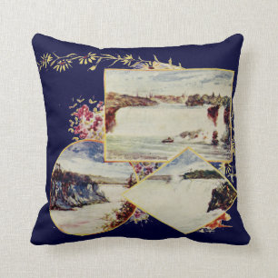 Vintag Niagara Falls Summer Kissen